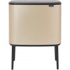 Kompostér Brabantia BO Touch Bin 3x11L champagne