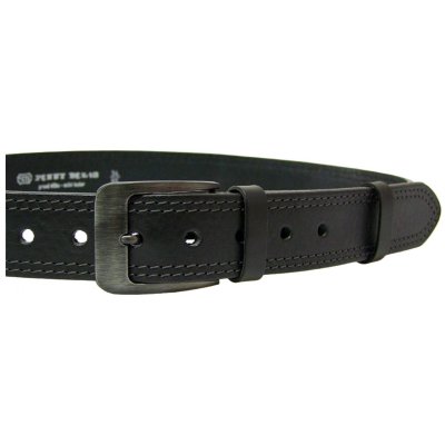Penny Belts pánský kožený opasek 60012- 02-2-60 černý – Zboží Dáma