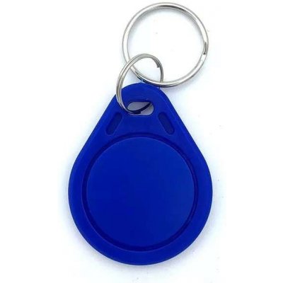 Přívěsek na klíče RFID čip Mifare 1356MHz 1K UID S50 modrý – Hledejceny.cz