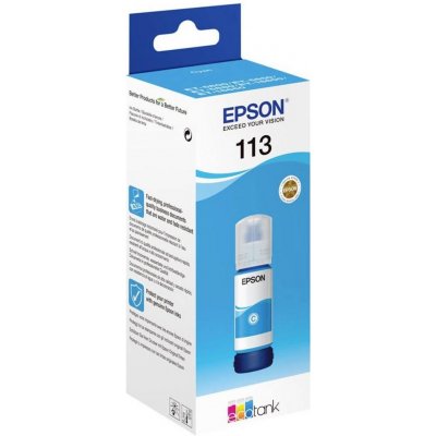 Inkoust Epson 113 Cyan - originální – Zboží Mobilmania