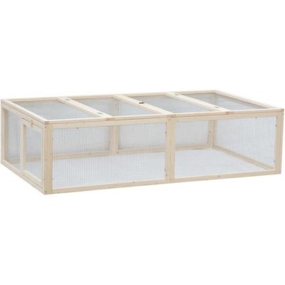 A.K. for Pets B.V. Výběh pro drobné savce krytý Bunny natural dřevo 181 x 100 x 48 cm – Sleviste.cz