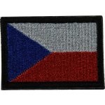 Textilní nášivka Vlajka ČR 35x25 mm - barevná, A.C.M. – Hledejceny.cz
