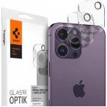 Spigen Glass tR Optik 2 Pack, crystal clear - iPhone 15 Pro/15 Pro Max/iPhone 14 Pro/14 Pro Max AGL05761 – Zboží Mobilmania