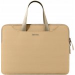 tomtoc Light-A21 Dual-color Slim Pouzdro s poutkem pro 13.5" hnědá TOM-A21D3K1 – Zboží Mobilmania