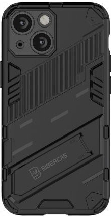 Pouzdro AppleKing odolný ochranný se stojánkem iPhone 13 mini - černé
