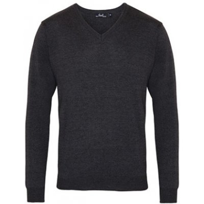 Premier Workwear pánský pletený svetr PR694 charcoal – Zboží Mobilmania