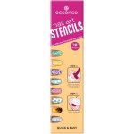 Essence Nail Art Stencils šablony na nehty 28 kusů – Zboží Dáma