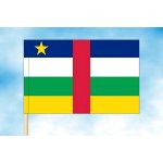 LIBEA, s.r.o. Vlajka Středoafrické republiky Rozměr: 30×45 cm, Uchycení: Návlek na žerď – Hledejceny.cz