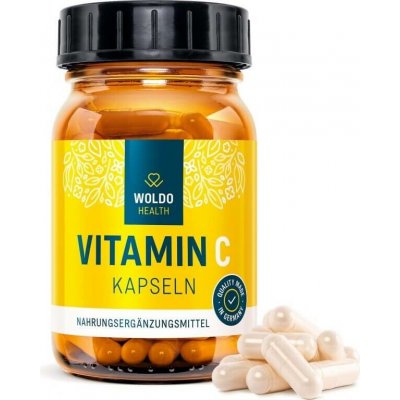 Woldo Health Přírodní Vitamin C acerola extrakt 120 kapslí – Hledejceny.cz