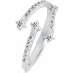 Brilio Silver Stříbrný prsten se třpytivými zirkony RI133W – Zboží Mobilmania