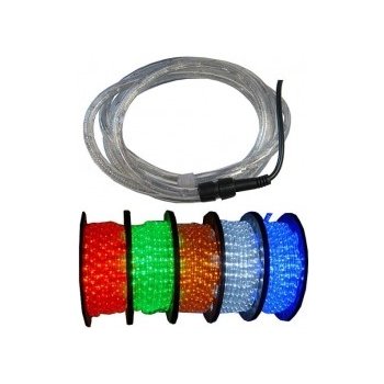 Světelný LED kabel zelený, průměr 13mm