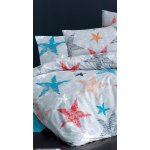 Brotex povlečení bavlna Color stars zipový uzávěr 200x200 70x90 – Zboží Mobilmania