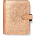 Filofax Saffiano Metallic A7 týdenní 2023 růžově zlatý – Zboží Živě