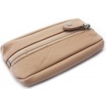 Klíčenka Béžová kožená se zipovou kapsou 619 2418 82 – Zboží Mobilmania