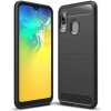 Pouzdro a kryt na mobilní telefon Samsung PROTEMIO 15041 FLEXI TPU Obal Samsung Galaxy A20e černý