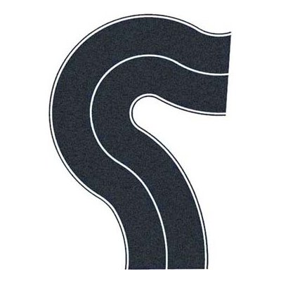 Noch zatáčka univerzální šedá 2ks 60710 – Zboží Dáma