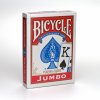 Hrací karty - poker Bicycle Rider Back Jumbo Poker červené