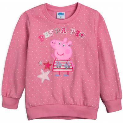 Dívčí mikina PEPPA PIG růžová – Zboží Dáma
