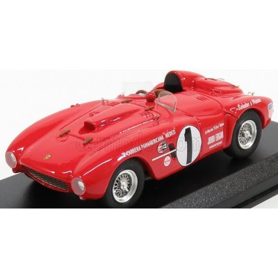 Art model Ferrari 375 Plus Ch.0396 N 1 Carrera Panamericana 1954 Mcafee Robinson Red 1:43