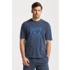 Pánské Tričko Gant SUNFADED GANT USA T-SHIRT EVENING BLUE