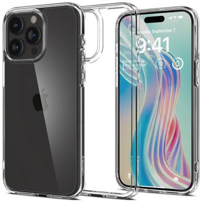 Pouzdro Spigen Crystal Hybrid iPhone 15 Pro Max čiré – Zboží Mobilmania