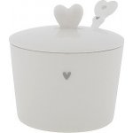 Bastion Collections CUKŘENKA small HEART in grey 10x9x8,5cm – Zboží Dáma