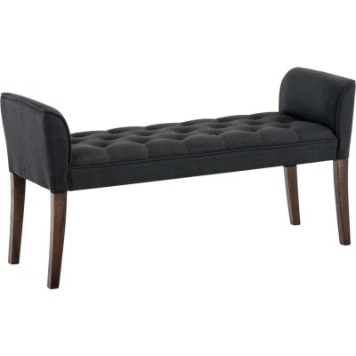 Design-Shop Cleopatra Chaiselongue tmavě šedá – Zboží Dáma