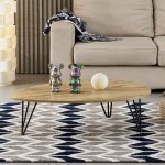 Autronic AF-3013 OAK divoký dub / černý kov – Zboží Dáma