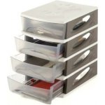 Pořadač MEDYA BOX, 26,5 x 35 x 39, taupe – Zboží Dáma