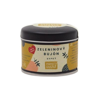 Perfect gusto Zeleninový bujón sypký 100g – Hledejceny.cz