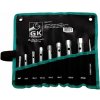 Klíč GK TOOLS Sada trubkových klíčů 6-22 mm, 9 dílů textilní obal P06620/P