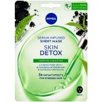 Nivea Skin Detox Detoxikační textilní maska 1 ks – Zboží Dáma