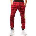 Dstreet pánské teplákové kalhoty UX3510 červené – Hledejceny.cz