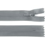 Stoklasa Spirálový zip skrytý No 3 délka 50 cm dederon Balení: 1 ks, Varianta: 316 šedá neutrální 316 šedá neutrální – Hledejceny.cz