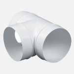 Den Braven Tvarovka kulatá T-kus, 3 x průměr 125 mm, plastová – Zbozi.Blesk.cz