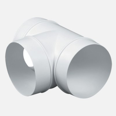 Den Braven Tvarovka kulatá T-kus, 3 x průměr 125 mm, plastová – Zbozi.Blesk.cz