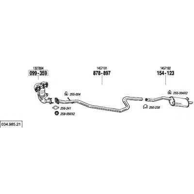 Bosal BS 878-897 – Hledejceny.cz