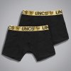 Boxerky, trenky, slipy, tanga UNCS pánské boxerky Goldman 19Z038PSPP 2Pack