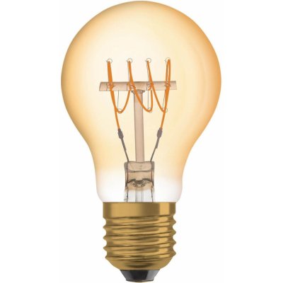 Osram LED žárovka Dekorační LED E27 A60 4,8W = 35W 400lm 2200K Teplá bílá 320° Filament Stmívatelná Vintage 1906 OSRVINA0025 – Zboží Živě
