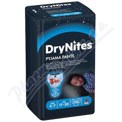 DryNites kalh.abs. pro chlapce 4-7let/17-30 kg /10 ks – Zbozi.Blesk.cz