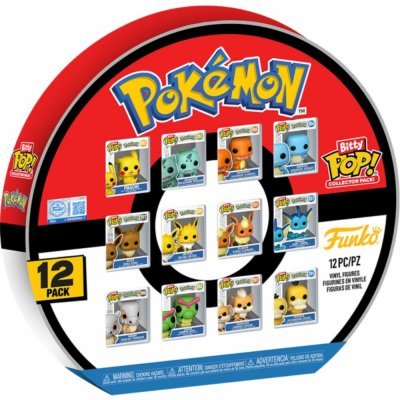 Funko Bitty Pop! 12 Pack Pokémon Collector Pack Special Edition – Zboží Dáma