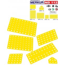 Merkur ND 112 Plastové desky velké 24ks