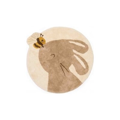 Little Dutch Koberec Králiček 110x110 cm – Zboží Mobilmania