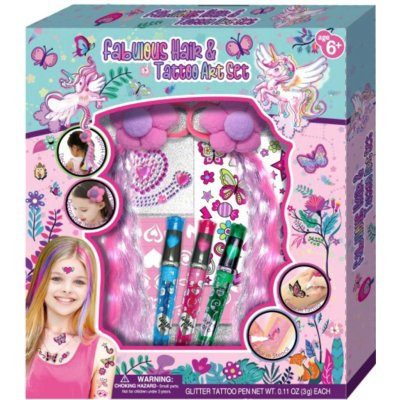 Alltoys Tetovací studio s copánky – Zboží Dáma