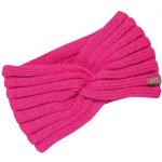 Pletená čelenka s uzlem PLETEX L462 Barva: Tmavě růžová – Hledejceny.cz