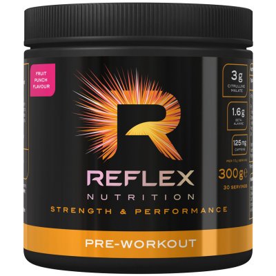 Reflex Nutrition Pre workout 300 g – Zbozi.Blesk.cz