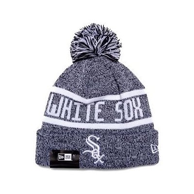 New Era MLB Jake Cuff Knit Chicago White Sox Black / White – Zboží Mobilmania