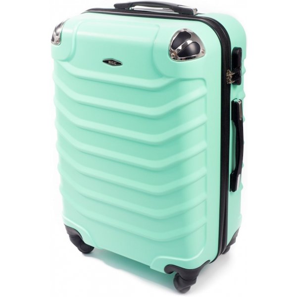 Cestovní kufr RGL 730 mentolová 50x35x21 cm