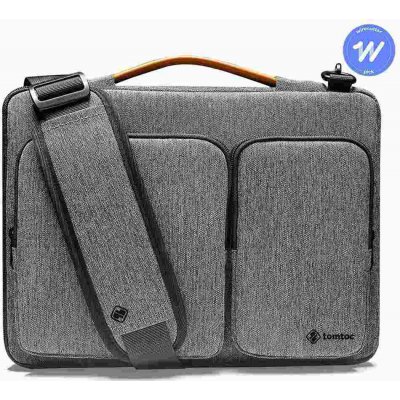 Tomtoc Messenger na 13" MacBook Pro / Air 2016+ TOM-A42-C02G šedá – Zboží Mobilmania