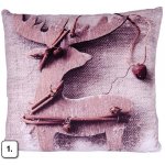 Vesna Vánoční polštář Mikroplyš 45x45 – Zboží Dáma